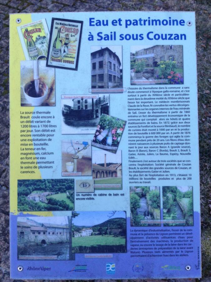 Hote Du Couzan Sail-sous-Couzan 外观 照片